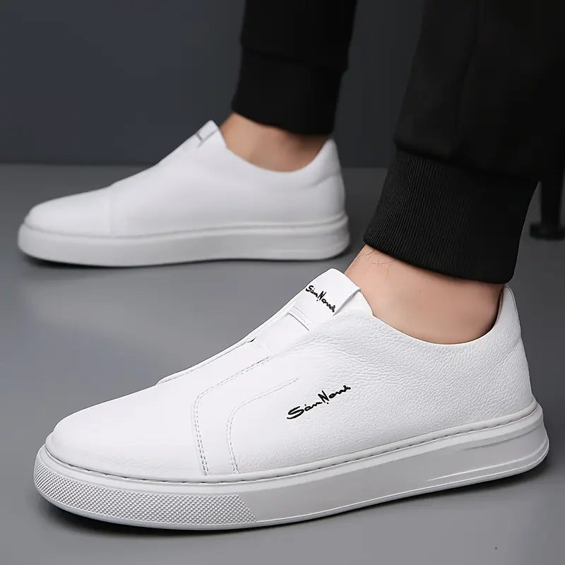 Marc™ | Élégance en cuir et confort sans lacets