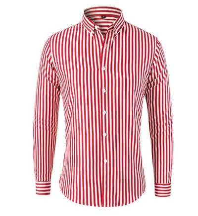 Gaspard™ | Élégance affirmée en chemise rayée