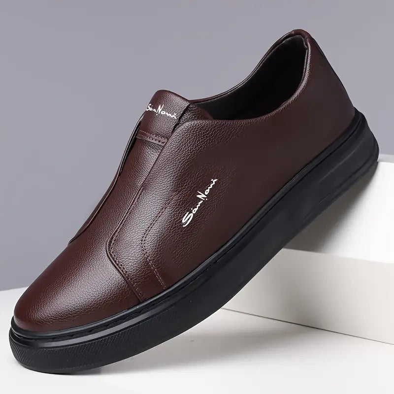 Marc™ | Élégance en cuir et confort sans lacets