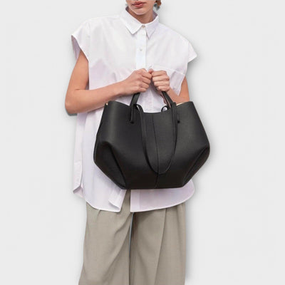 Alix™ | Élégance en cuir véritable et espace généreux