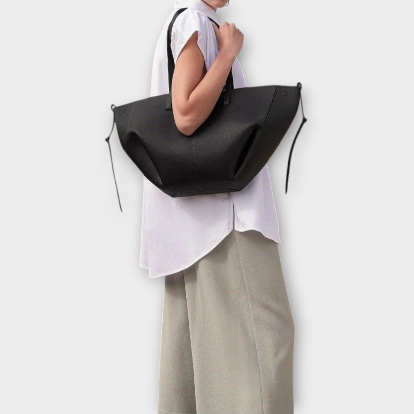 Alix™ | Élégance en cuir véritable et espace généreux