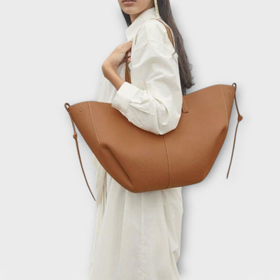 Alix™ | Élégance en cuir véritable et espace généreux