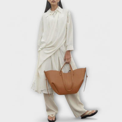 Alix™ | Élégance en cuir véritable et espace généreux