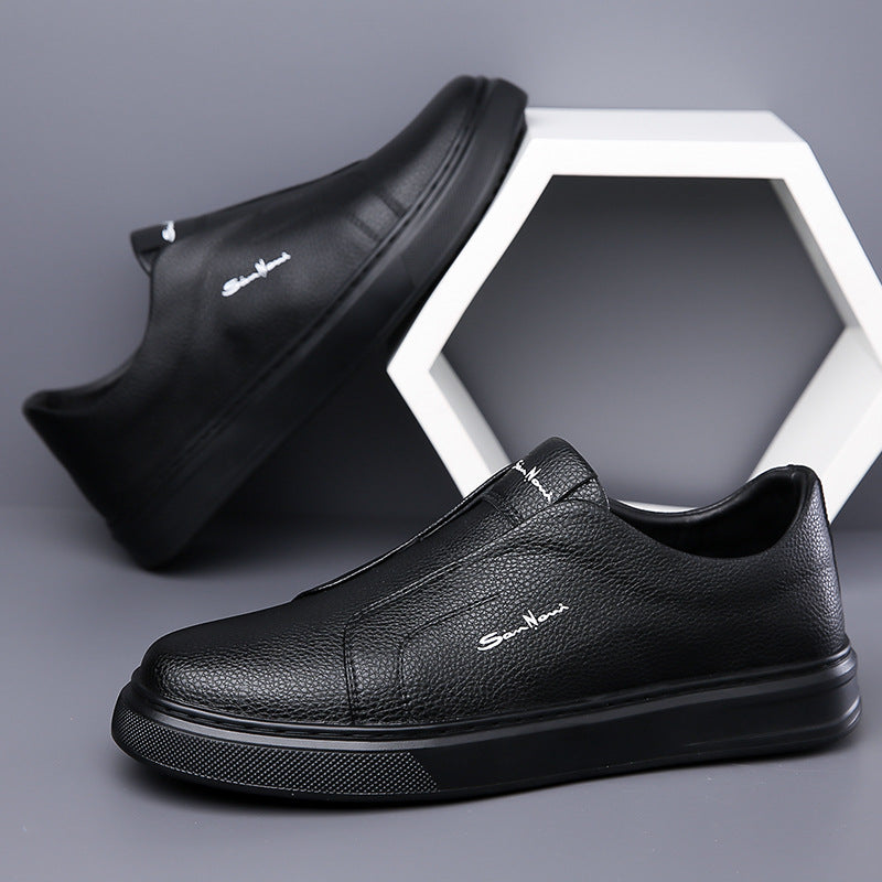 Marc™ | Élégance en cuir et confort sans lacets