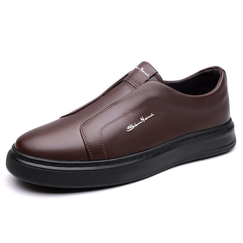 Marc™ | Élégance en cuir et confort sans lacets