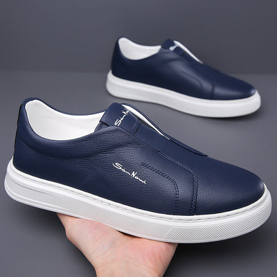 Marc™ | Élégance en cuir et confort sans lacets