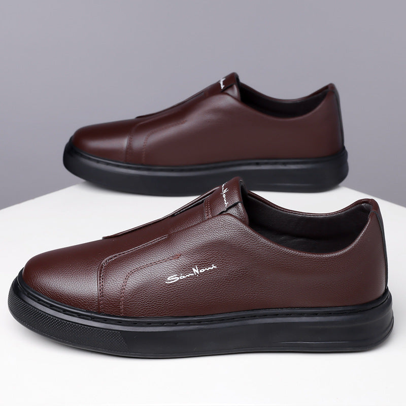 Marc™ | Élégance en cuir et confort sans lacets